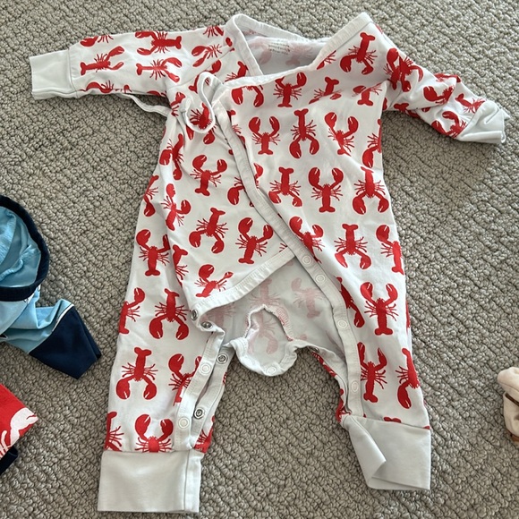 Monica and Andy 0-3 month Pajama lot - Picture 4 of 4